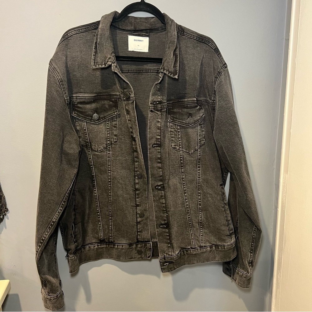 OLD NAVY GREY DENIM JACKET